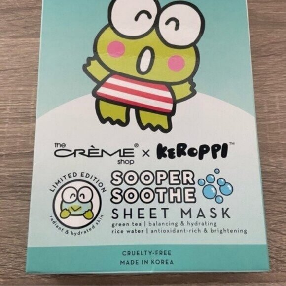 The Crème Shop x Hello Kitty x Keroppi Sheet Mask Bundle NEW - Picture 2 of 9